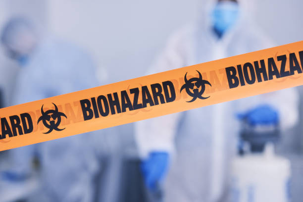Professional Biohazard technician working in Delta, OH